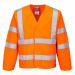 Portwest Hi Vis Anti Static Jacket Flame Resistant LXL Orange POW28123