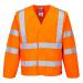Portwest Hi Vis Anti Static Jacket Flame Resistant XX3X Orange POW28125