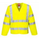 Portwest Hi Vis Anti Static Jacket Flame Resistant LXL Yellow POW28126