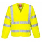 Portwest Hi Vis Anti Static Jacket Flame Resistant XX3X Yellow POW28128