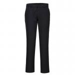 Portwest Stretch Slim Chino Trousers 48 Blk POW28204