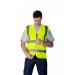 Portwest Hi Vis Band and Brace Vest L Orange (Pack of 10) POW28333