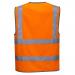 Portwest Hi Vis Band and Brace Vest S Orange (Pack of 10) POW28335