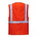Portwest Berlin Hi Vis Executive Vest L Red (Pack of 10) POW28365