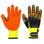 Portwest Anti Impact Grip Glove S YellowOrange (Pack of 12) POW28371