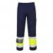 Portwest Hi Vis Modaflame Trousers L YellowNavy Tall POW28476