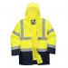 Portwest Hi Vis 5-in-1 Contrast Essential Jacket 2XL YellowNavy POW28629