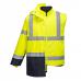 Portwest Hi Vis 5-in-1 Contrast Essential Jacket 3XL YellowNavy POW28630