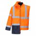 Portwest Hi Vis 5-in-1 Contrast Essential Jacket L OrangeNavy POW28631