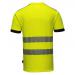 Portwest PW3 Hi Vis Cotton Comfort T-Shirt SS L YellowBlk POW28792