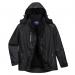 Portwest Outcoach Rain Jacket 3XL Blk POW28853