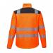 Portwest PW3 Hi Vis Softshell 3L L OrangeBlk POW28891