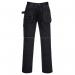 Portwest Tradesman Holster Trousers 28 Blk POW28903