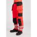 Portwest PW3 Hi Vis Holster Pocket Work Trousers 30 OrangeBlk POW28968