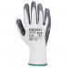 Portwest Flexo Grip Nitrile Glove XS GryWhite (Pack of 12) POW29042