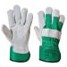 Portwest Premium Chrome Rigger Glove 3XL Green (Pack of 12) POW29218