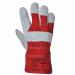 Portwest Premium Chrome Rigger Glove XL Red (Pack of 12) POW29219