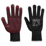Portwest Polka Dot Glove XL Blk (Pack of 12) POW29340