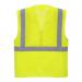 Portwest Madrid Hi Vis Half Mesh Executive Vest XS Yellow (Pack of 10) POW29690