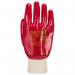 Portwest PVC Knitwrist L Red (Pack of 12) POW30180
