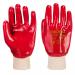 Portwest PVC Knitwrist 2XL Red (Pack of 12) POW30183