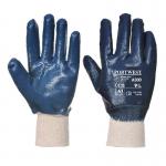 Portwest Nitrile Knitwrist 2XL Navy (Pack of 12) POW30221