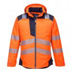 Portwest PW3 Hi Vis Winter Jacket L OrangeNavy POW30232