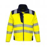 Portwest PW3 Hi Vis Softshell 3L 4XL YellowNavy POW30252