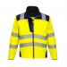 Portwest PW3 Hi Vis Softshell 3L 4XL YellowNavy POW30252