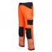 Portwest PW3 Hi Vis Work Trousers 28 OrangeBlk POW30395