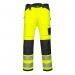 Portwest PW3 Hi Vis Work Trousers 33 YellowBlk POW30411