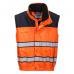 Portwest Hi Vis 3-in-1 Contrast Winter Bomber Jacket XS OrangeBlk POW30474