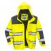 Portwest Hi Vis 3-in-1 Contrast Winter Bomber Jacket L YellowNavy POW30482