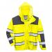 Portwest Hi Vis 3-in-1 Contrast Winter Bomber Jacket L YellowNavy POW30482