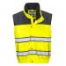 Portwest Hi Vis 3-in-1 Contrast Winter Bomber Jacket L YellowNavy POW30482