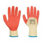Portwest Grip Xtra Glove 2XL YellowOrange (Pack of 12) POW30494