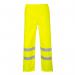 Portwest Hi Vis Breathable Rain Trousers XS Yellow POW30519