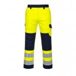 Portwest Hi Vis Modaflame Trousers L YellowNavy POW30591