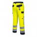 Portwest Hi Vis Modaflame Trousers L YellowNavy POW30591