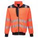 Portwest PW3 Hi Vis Zip Sweatshirt 4XL OrangeBlk POW30657