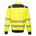 Portwest PW3 Hi Vis Zip Sweatshirt L YellowBlk POW30667