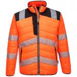 Portwest PW3 Hi Vis Baffle Jacket 4XL OrangeBlk POW30673