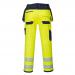 Portwest PW3 Hi Vis Holster Pocket Work Trousers 28 YellowNavy POW30718