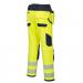 Portwest PW3 Hi Vis Holster Pocket Work Trousers 28 YellowNavy POW30718