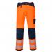 Portwest PW3 Hi Vis Work Trousers 28 OrangeNavy POW30755