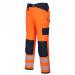 Portwest PW3 Hi Vis Work Trousers 28 OrangeNavy POW30755