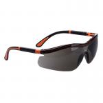Portwest Neon Safety Spectacles Smoke (Pack of 12) POW30993