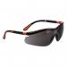 Portwest Neon Safety Spectacles Smoke (Pack of 12) POW30993