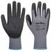 Portwest PU Palm Glove 2XL GryBlk (Pack of 12) POW31218