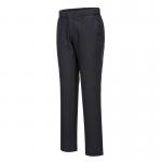 Portwest Stretch Slim Chino Trousers 28 Blk Short POW31335